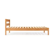 【MUJI 無印良品】橡膠木床架/SD