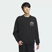 ADIDAS FT CREWNECK 男圓領套頭衫─黑─IX4236 XS 黑色