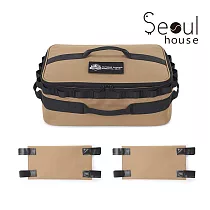 Seoul house 戶外露營IGT炊事多功能收納包 卡其色