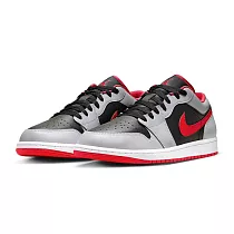 Air Jordan 1 Low Smoke Grey Gym Red 煙灰紅勾 553558─060 US11 煙灰紅勾