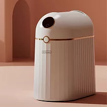 LC全自動打包垃圾桶浴廁版Plus 10L(感應垃圾桶 電動垃圾桶 打包垃圾 廁所垃圾桶)