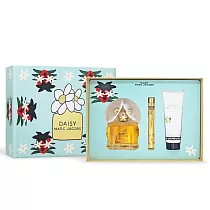 Marc Jacobs 春漾小雛菊禮盒(淡香水100ml+身體乳75ml+隨行香氛10ml)─國際航空版