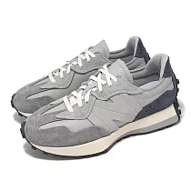 New Balance 休閒鞋 327 男鞋 女鞋 石板灰 雨雲灰 麂皮 皮革 情侶鞋 NB U327WGC─D