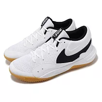 Nike 排球鞋 Hyperquick 男鞋 白 黑 透氣 輕量 支撐 室內運動 羽排鞋 運動鞋 FN4678─100