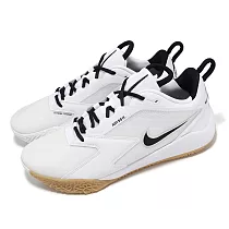 Nike 排球鞋 Air Zoom HyperAce 3 男鞋 女鞋 白 黑 室內運動 運動鞋 FQ7074─101