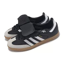 adidas 休閒鞋 Samba LT W 女鞋 男鞋 黑 白 麂皮 皮革 復古 德訓鞋 愛迪達 IG2010