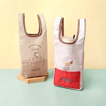 Peanuts史努比雙耳飲料袋 ─露營
