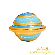 【金品坊】黃金串珠夢幻宇宙星辰潘珠單顆─天王星
