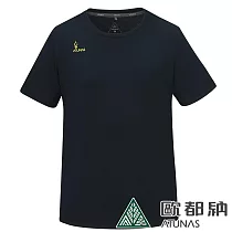【ATUNAS 歐都納】2024巴黎運動意象圖T/中性款ALL WIN快乾抗菌短袖T恤A6TS2416N*─ L 黑