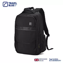【Travel Blue 藍旅】豪華款 商務背包─黑 後背包/筆電包/防水電腦包/雙肩包/大容量背包 TB3030 黑色