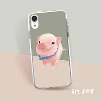 INJOYmall for iPhone 15 波波迷你豬 透明防摔手機殼 保護殼