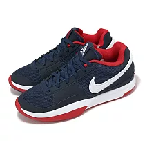 Nike 籃球鞋 JA 1 EP 男鞋 藍 白 紅 莫蘭特 美國隊 USA DR8786─403