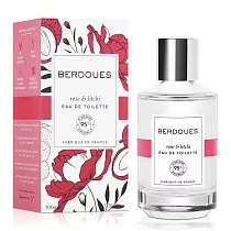 Berdoues 1902 摩登雅致 玫瑰&荔枝淡香水(100ml)─專櫃公司貨