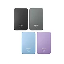 小米有品 mimax米覓 金屬無線磁吸行動電源 W16 10000mAh 電量顯示 無線充電寶 石墨黑