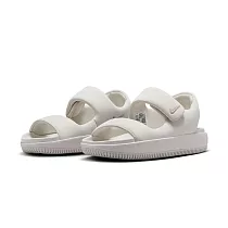 W Nike Calm Sandal 厚底麵包涼鞋 厚底 拖鞋 涼鞋 女鞋 黑/白 FJ6043─001/FJ6043─002 US8 白色