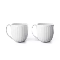 Georg Jensen BERNADOTTE 王子 白瓷馬克杯 (300ml、 二入)