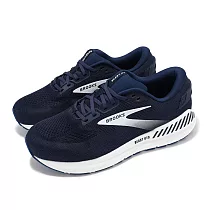 Brooks 慢跑鞋 Beast GTS 24 4E 男鞋 超寬楦 藍銀 野獸系列 緩衝 氮氣中底 運動鞋 1104254E452