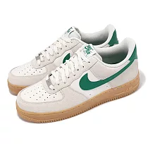 Nike 休閒鞋 Air Force 1 07 LV8 男鞋 女鞋 米白 灰 綠 膠底 AF1 FQ8714─001