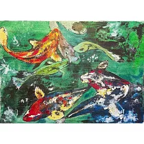 【玲廊滿藝】朱薇諺─在墨一方 in between ink & water39.9x54.5cm
