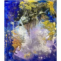 【玲廊滿藝】朱薇諺 Yen Yen─?是一切的存在 All in you53x45.5cm