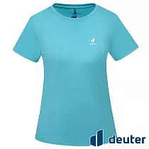 【deuter 德國】女款吸濕排汗輕薄短袖T恤DE─T2402W*─ S 藍綠