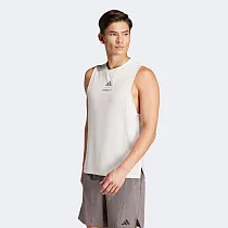 ADIDAS M LM G TK 男背心上衣─白─IX7978 L 白色