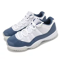 Nike 休閒鞋 Air Jordan 11 Retro Low 男鞋 藍白 Diffused Blue AJ FV5104─104