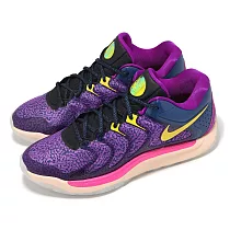 Nike 籃球鞋 KD17 EP Vivid Purple 男鞋 紫 藍 氣墊 Durant FJ9488─400