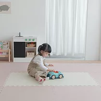 【Pato Pato】嬰幼兒防摔專用60x60x3cm 4片組─ 寧靜米&高雅粉