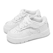 Nike 童鞋 Force 1 Low EasyOn 白 學步鞋 親子鞋 AF1 小童 方便穿脫 FN0236─111