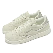 Reebok 休閒鞋 Club C Revenge 女鞋 米白 灰 低筒 復古 板鞋 100201411