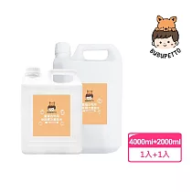 BUBUPETTO─毛孩衣物用免稀釋次氯酸水─超值組6000mlx1組(毛小孩 寵物 衣物)