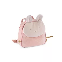 法國 Moulin Roty 小小舞蹈學校系列─粉色老鼠背包