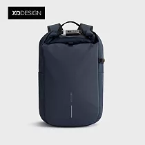 XDDESIGN 城市輕旅 防水防盜 內捲後背包(桃品國際公司貨) 阿姆斯特丹運河藍