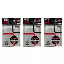 RLINE 日本製 64*89 三包共300枚 直插 圓角 第一層 卡套 保護套 寶可夢 魔法風雲會 WS
