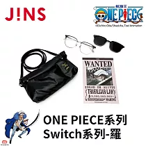JINS × ONE PIECE系列眼鏡 Switch系列─羅 (UMF─25S─122─98) 黑色
