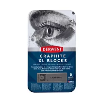 DERWENT 德爾文水性石墨塊XL─6色(灰階) DW2306195