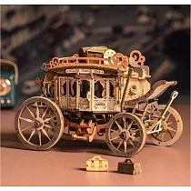 【Robotime】ROKR Stagecoach 驛站馬車