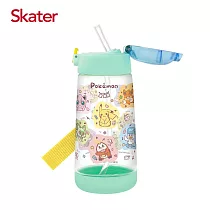 日本 Skater PET吸管水壺(480ml)─寶可夢