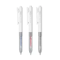 【COX 三燕】德國速乾油墨 按壓直液式/大容量 鋼珠筆 0.5mm 12支/盒 CX105 CX105─BR紅色