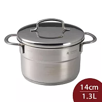 WMF 德國 316 不鏽鋼迷你小湯鍋 (含蓋) 14cm 1.3L 泡麵鍋 保鮮 (電磁爐 IH爐可用)