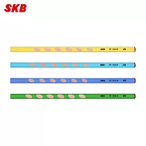 SKB IP─1004 三角洞洞鉛筆 顏色隨機 2B