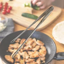 炙趣韓式不鏽鋼料理夾─28cm─12支