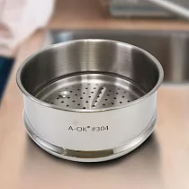 藍寶石304不鏽鋼蒸籠層-16cm-2入