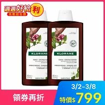 蔻蘿蘭養髮強韌洗髮精400ml *2入組