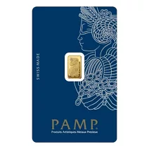 路森金飾 黃金金條-PAMP財富女神金條1公克(金ˋ重：0.27錢+-0.03錢)