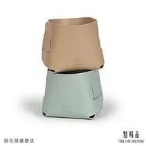 (贈品)【點睛品】皮質多功能收納筒