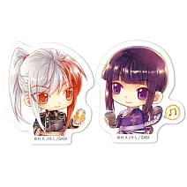 碰杯造型防水貼紙包《特殊傳說》冰炎＆夏碎