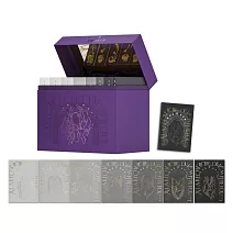 追憶似水年華（全七冊+別冊）【首套繁體中文全譯本．書口噴繪法式軟精裝．典藏燙印書匣套組】（限量加贈獨家【追憶】筆記本）