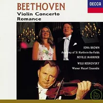 貝多芬：小提琴協奏曲、Ｆ大調浪漫曲 / 布朗／馬利納
